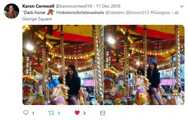 Inksters Christmas Hats 2018 - Karen Cornwell - Fair